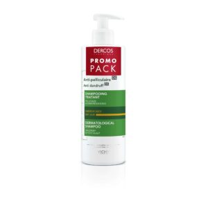VICHY Dercos šampon protiv peruti za suhu kosu 390 ml REFILL