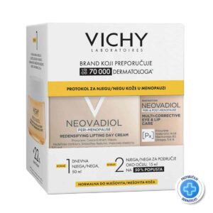 VICHY Neovadiol Peri-Menopauza krema za normalnu i masnu kožu 50 ml + eye krema za područje oko očiju 15 ml SET
