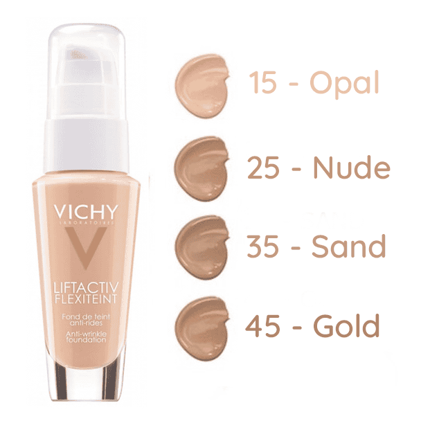 VICHY Liftactiv Flexilift Teint tečni puder Opal-15 30 ml