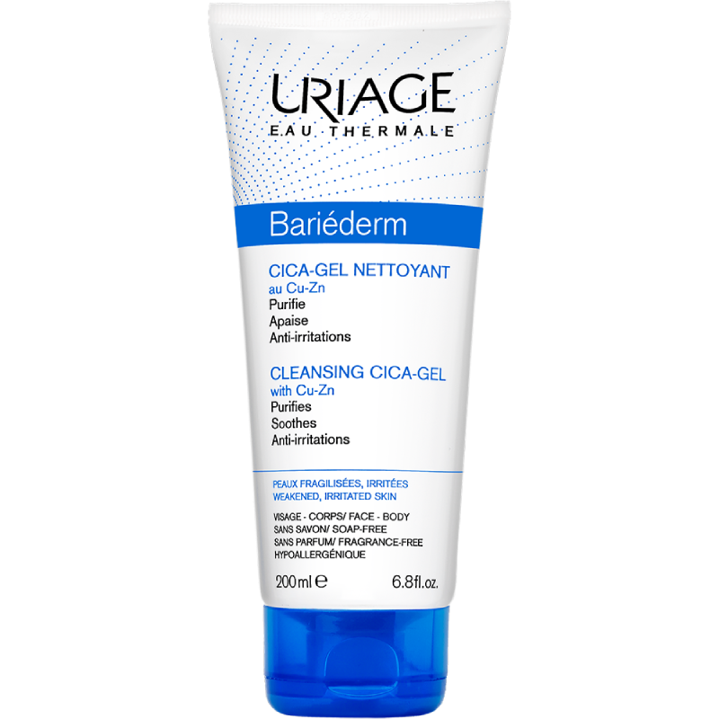 Uriage Bariéderm Cica gel za pranje 200 ml