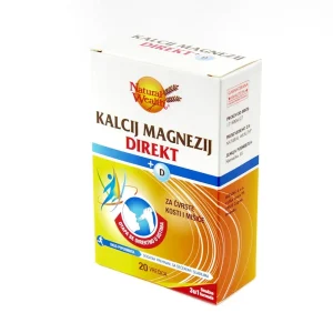 Natural Wealth Ca, Mg +D vitamin, direkt vrećice 20 kom