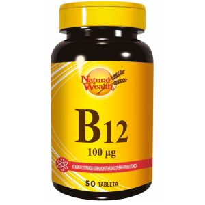 NATURAL WEALTH B12 tablete 100mcg a 50