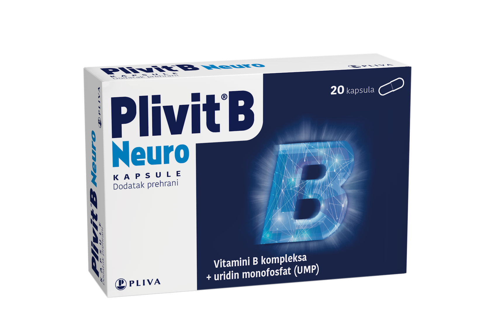 PLIVIT B Neuro kapsule a 20