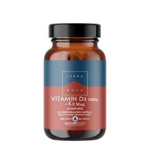 TERRANOVA Vitamin D3 1000IU + K2 50mcg kapsule a 50