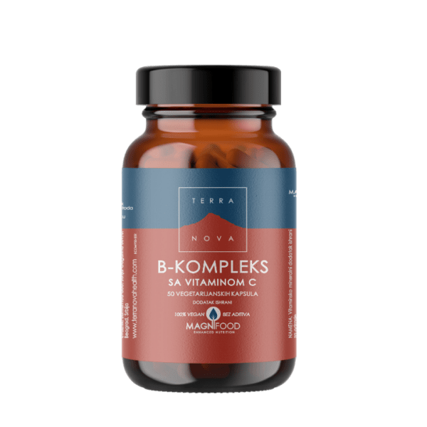 TERRANOVA B-kompleks sa vitaminom C kapsule a 50
