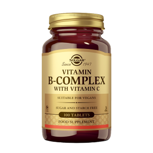 SOLGAR B-kompleks s vitaminom C tablete a 100