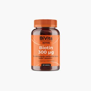 BIVITS Biotin 300mcg tablete a 60
