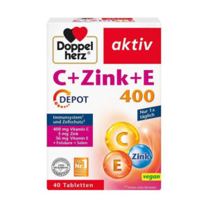 Doppelherz VIT. C+CINK+E tablete 40 kom