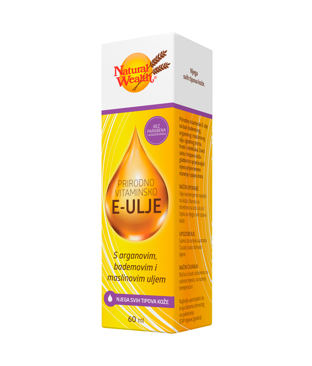 NATURAL WEALTH Prirodno vitaminsko E ulje a 60ml