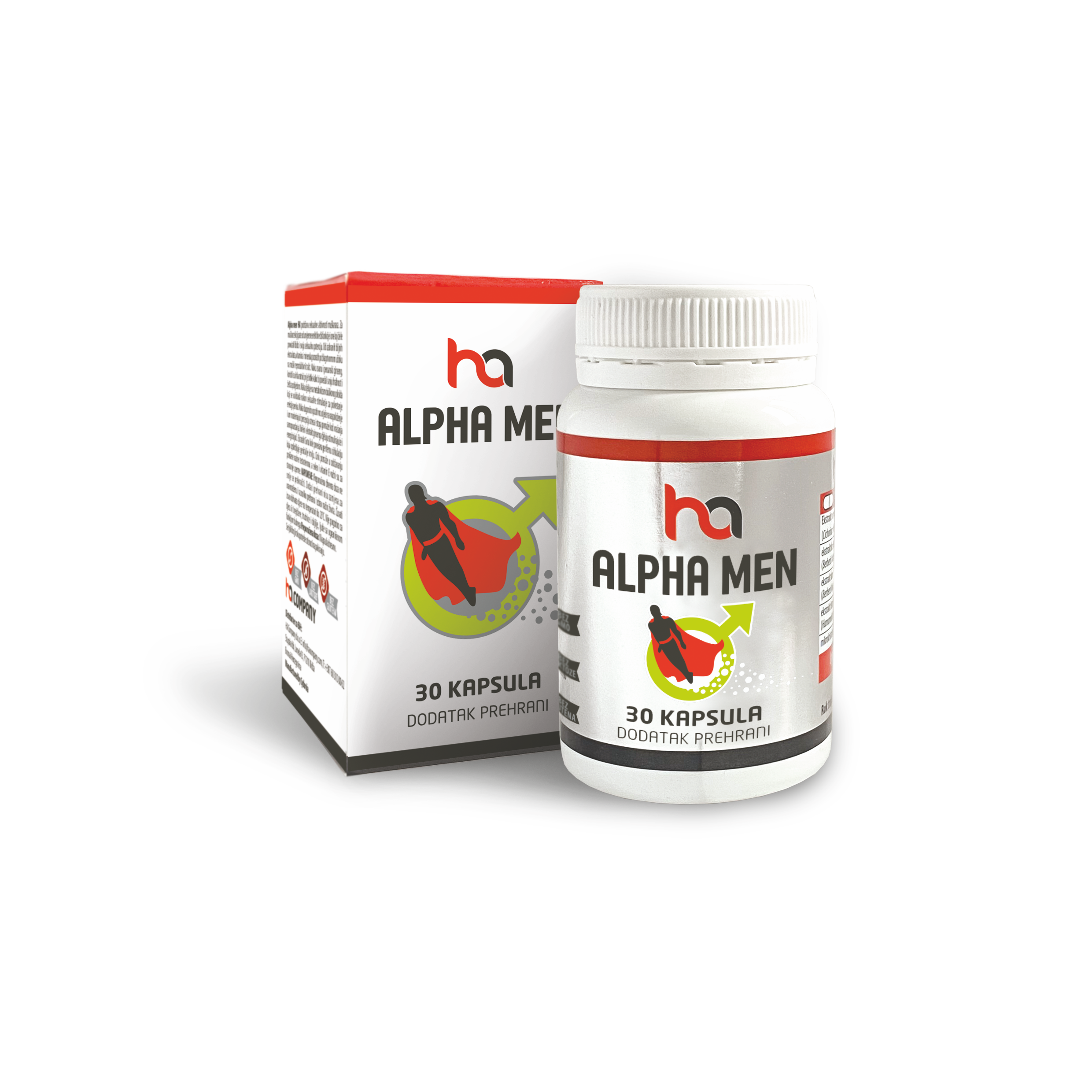 HA Company ALPHA MEN kapsule 30 kom