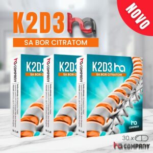 HA Company K2D3+BOR CITRAT kapsule 30 kom HA