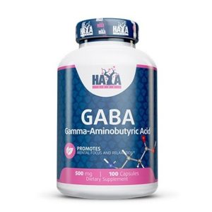 HAYA Labs GABA 500mg kapsule a 100