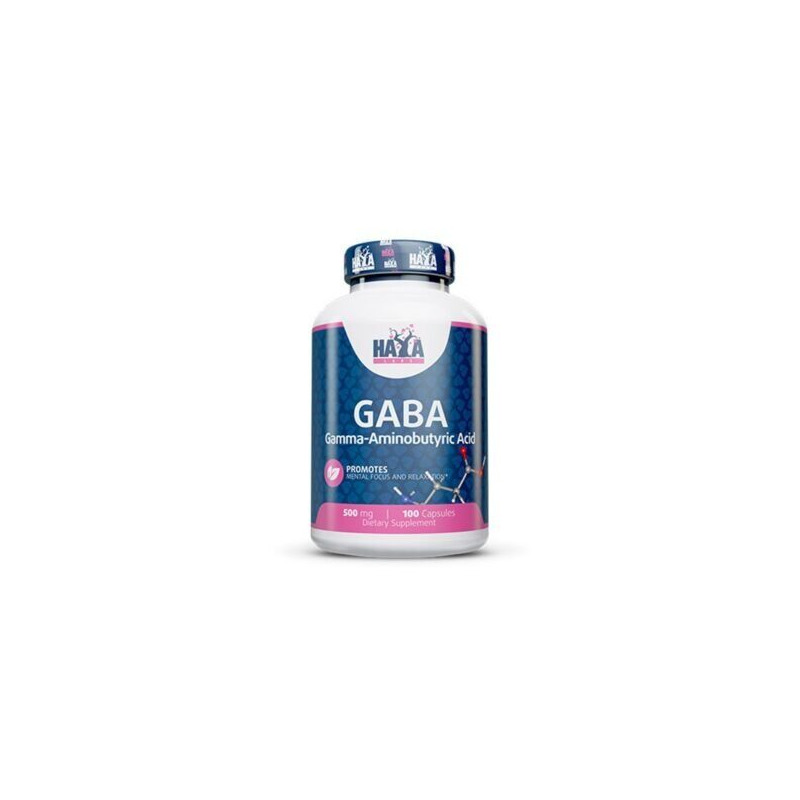Haya Labs GABA 100 x 500 mg kapsule HAYA