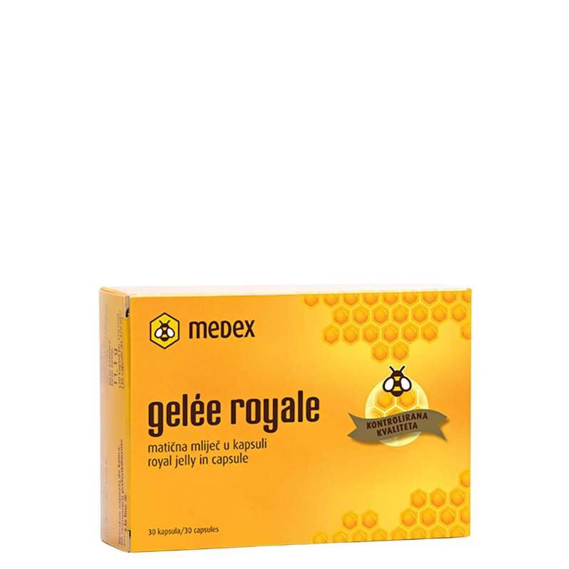 Medex GELEE ROYAL kapsule a 30 x 350 mg MEDEX