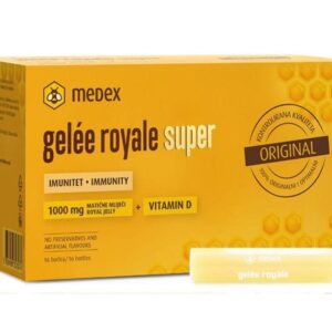 Medex GELEE ROYALE SUPER 1000 mg + vit.D ampule 16 x 9 ml MEDEX