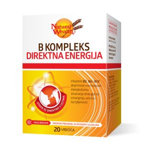 NATURAL WEALTH B kompleks Direktna energija vrećice a 20