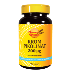 Natural Wealth KROM PIKOLINAT tablete 100 kom