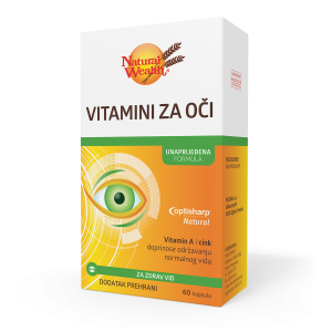NATURAL WEALTH Vitamini za oči kapsule a 60