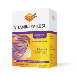 NATURAL WEALTH Vitamini za kosu kapsule a 60