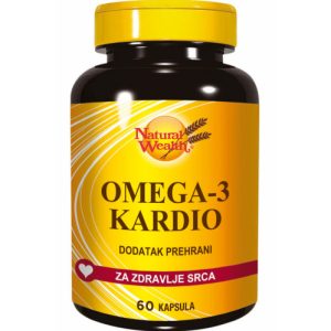 NATURAL WEALTH Omega-3 Kardio kapsule a 60