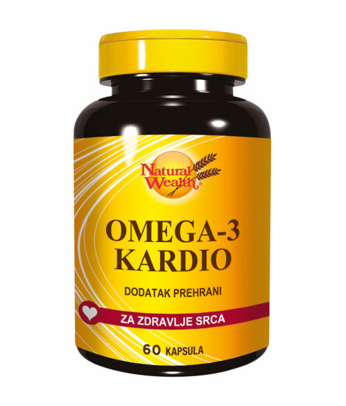 NATURAL WEALTH Omega-3 Kardio kapsule a 60