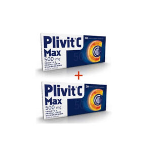 Plivit C MAX tablete 30 x 500 mg 1+1