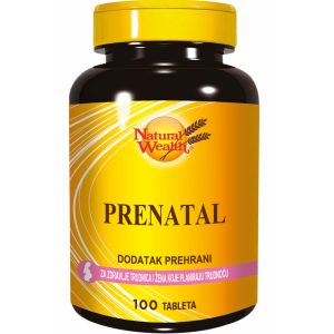 NATURAL WEALTH Prenatal tablete a 100