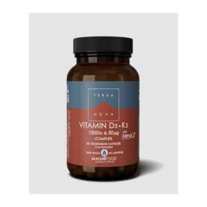 Terranova VITAMIN D3 1000i.j + K2 50 mcg kapsule 50 kom