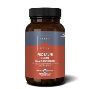 TERRANOVA Probavni enzimi s mikroflorom kapsule a 50