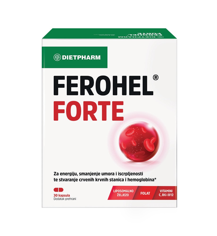 DIETPHARM Ferohel Forte kapsule a 30