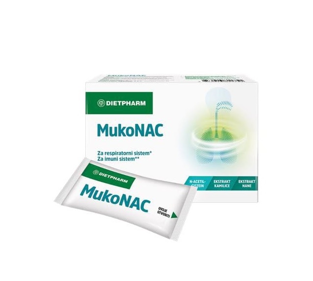 DIETPHARM MukoNAC vrećice a 10