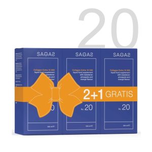 SAGAS Rc 20 Collagen Extra 15000 a 500ml (2+1 GRATIS)
