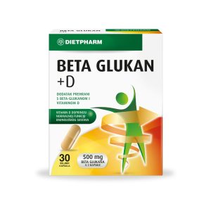 DIETPHARM Beta Glukan + D kapsule a 30