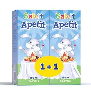 SALVIT Apetit sirup 150ml (1+1 GRATIS)