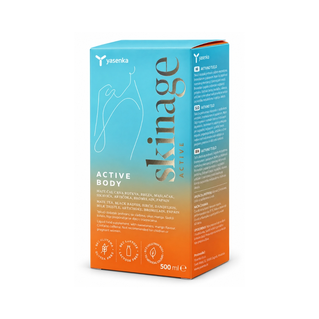 Yasenka Skinage ACTIVE BODY 500ml