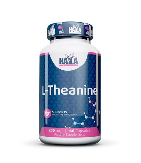 HAYA Labs L-THEANINE 200mg kapsule a 60
