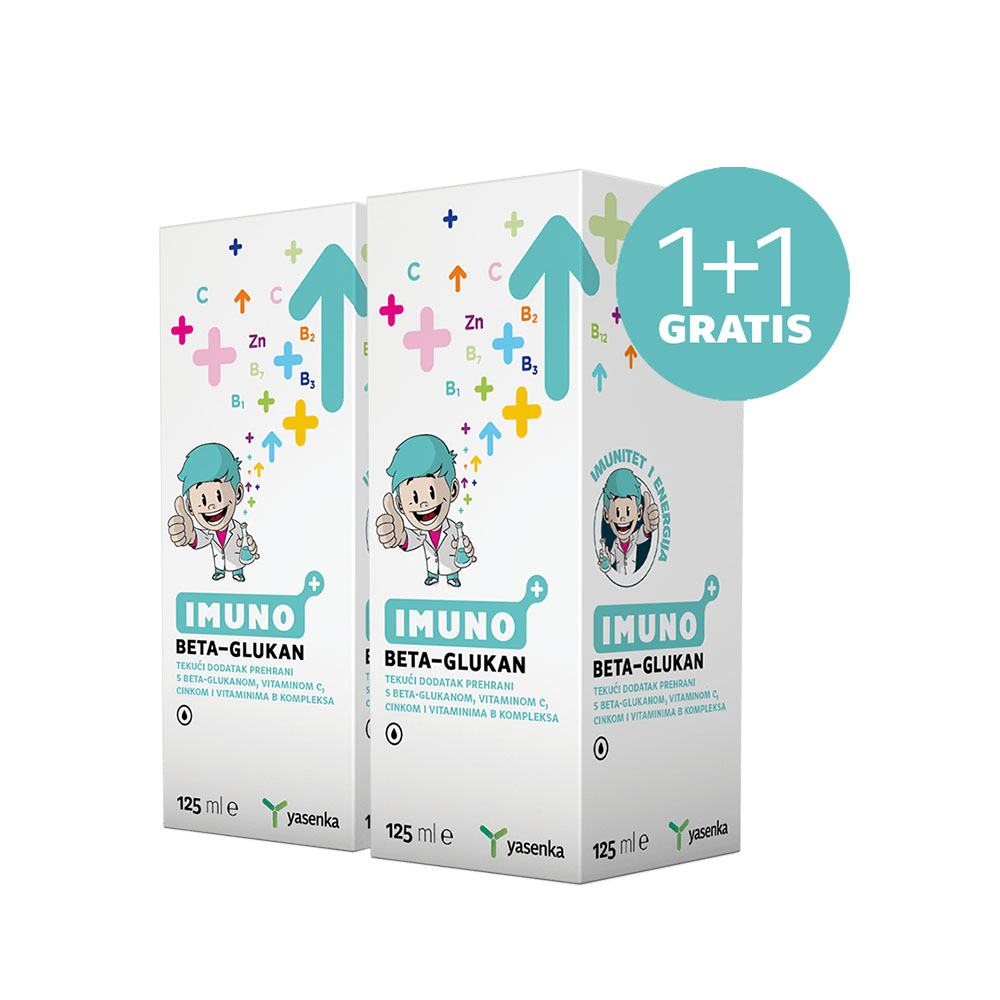 Yasenka Imuno BETA GLUKAN 125ml (1+1 GRATIS)